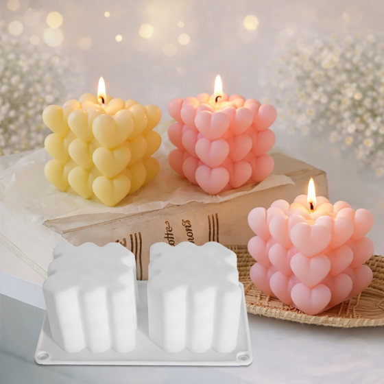 Silikonski kalup - bubble 3D